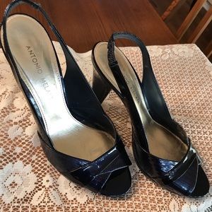 Antonio Melani Navy Pumps